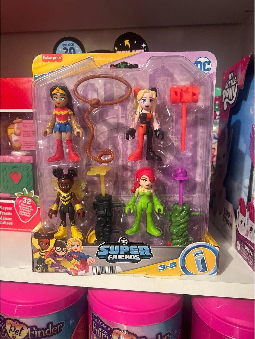 Imaginext DC Super Friends Girls Rivals Pack Wonder Woman Harley Quinn More NEW